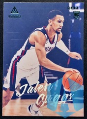 2021-22 Panini Chronicles Luminance Draft Picks Jalen Suggs #78 Green Script